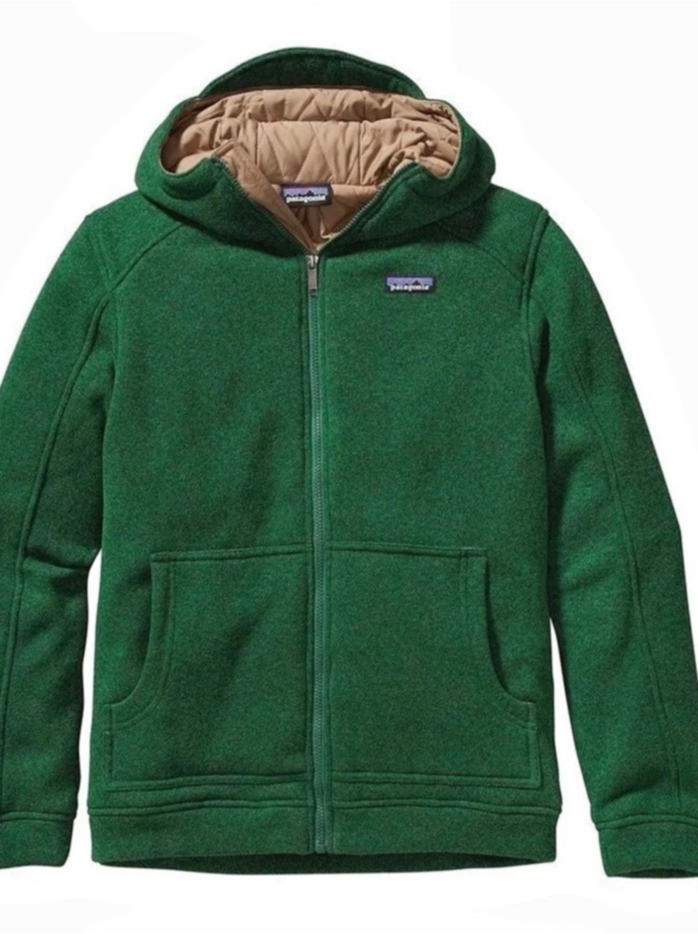 Patagonia Better Sweater Hoody Green Fleece Hoodie Size Medium
